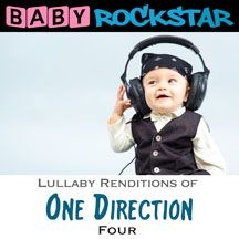 Baby Rockstar - One Direction Four: Lullaby Renditi i gruppen CD / Pop hos Bengans Skivbutik AB (1733998)