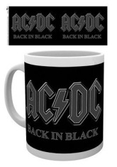 AC/DC - Back In Black Mug i gruppen MERCH / Minsishops-merch / Ac/Dc hos Bengans Skivbutik AB (3591834)