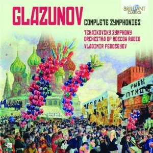 Glazunov - Complete Symphonies i gruppen CD / Klassiskt hos Bengans Skivbutik AB (1004567)