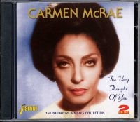 Mcrae Carmen - Very Thought Of You (The Definitive i gruppen CD / Pop-Rock hos Bengans Skivbutik AB (1008619)