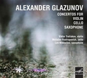 Glazunov - Concertos i gruppen CD / Klassiskt hos Bengans Skivbutik AB (1010174)