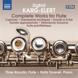 Karg-Elert - Flute Works i gruppen Externt_Lager / Naxoslager hos Bengans Skivbutik AB (1027291)