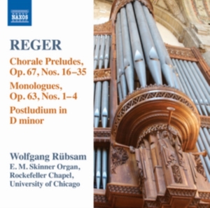 Reger - Organ Works Vol 15 i gruppen Externt_Lager / Naxoslager hos Bengans Skivbutik AB (1027293)