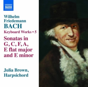 Wf Bach - Keyboard Works Vol 5 i gruppen Externt_Lager / Naxoslager hos Bengans Skivbutik AB (1054233)