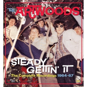Artwoods - Steady Gettin' It - The Complete Re i gruppen CD / Pop-Rock hos Bengans Skivbutik AB (1054423)