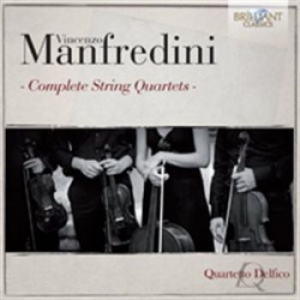 Manfredini - Complete String Quartets i gruppen CD / Övrigt hos Bengans Skivbutik AB (1058013)