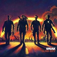 Steak - Slab City - Ltd.Ed. i gruppen CD / Pop-Rock hos Bengans Skivbutik AB (1088548)