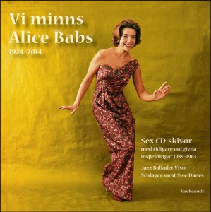 Alice Babs - Vi Minns i gruppen CD / Dansband-Schlager hos Bengans Skivbutik AB (1116351)