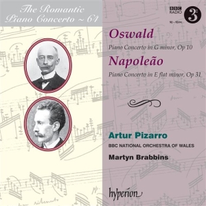 Oswald / Napoleano - The Romantic Piano Concerto Vol 64 i gruppen Externt_Lager / Naxoslager hos Bengans Skivbutik AB (1126920)