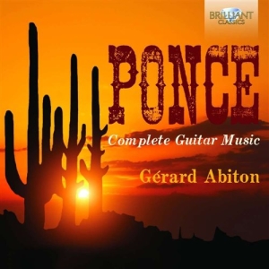 Ponce - Guitar Music i gruppen Externt_Lager / Naxoslager hos Bengans Skivbutik AB (1148221)