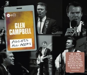 Campbell Glen - Access All Areas - Live (Cd+Dvd) i gruppen CD / Pop-Rock hos Bengans Skivbutik AB (1154828)