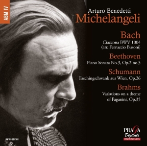 Arturo Benedetti Michelangeli - Volume 3:Chaconne i gruppen MUSIK / SACD / Klassiskt hos Bengans Skivbutik AB (1188545)