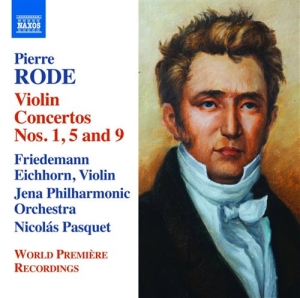 Rode - Violin Concertos 1 / 5 / 9 i gruppen Externt_Lager / Naxoslager hos Bengans Skivbutik AB (1188880)