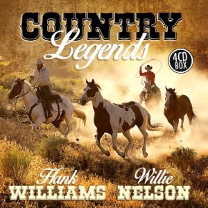 Blandade Artister - Country Legends i gruppen CD / Country hos Bengans Skivbutik AB (1193644)
