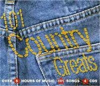 Various Artists - 101 Country Greats i gruppen CD / Pop-Rock hos Bengans Skivbutik AB (1267087)