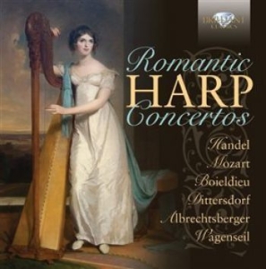 Blandade Artister - Romantic Harp Concertos i gruppen CD / Klassiskt hos Bengans Skivbutik AB (1271783)