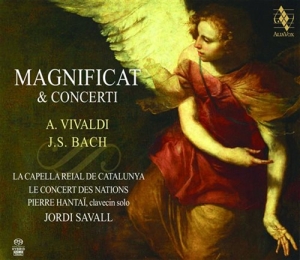Vivaldi / Bach - Magnificat & Concerti i gruppen MUSIK / SACD / Klassiskt hos Bengans Skivbutik AB (1271791)