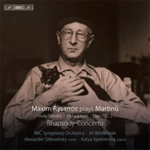 Martinu Bohuslav - Maxim Rysanov Plays Martinu (Sacd) i gruppen MUSIK / SACD / Klassiskt hos Bengans Skivbutik AB (1273372)