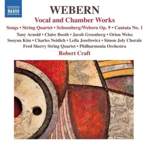 Webern Anton - Vocal And Chamber i gruppen Externt_Lager / Naxoslager hos Bengans Skivbutik AB (1308834)