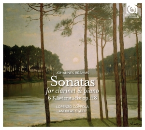 Brahms Johannes - Sonatas For Clarinet & Piano i gruppen CD / Klassiskt hos Bengans Skivbutik AB (1309902)
