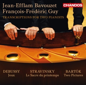 Bartók / Debussy / Stravinsky - Transcriptions For Two Pianists i gruppen VI TIPSAR / Julklappstips CD hos Bengans Skivbutik AB (1485095)