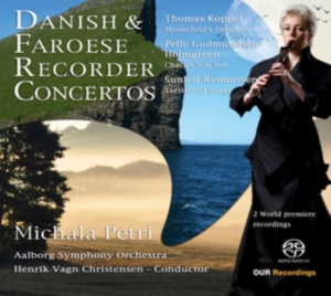 Various Composers - Danish & Faroese Recorder Ctos. i gruppen MUSIK / SACD / Klassiskt hos Bengans Skivbutik AB (1485108)