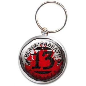 Black Sabbath - Standard Keychain: 13 Flame Circle i gruppen MERCHANDISE / Merch / Hårdrock hos Bengans Skivbutik AB (1533590)