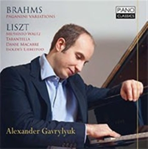 Brahms Johannes - Paganini Variations i gruppen Externt_Lager / Naxoslager hos Bengans Skivbutik AB (1551349)