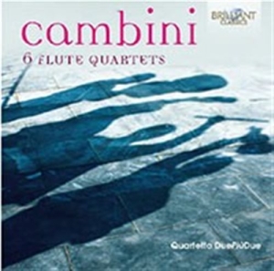 Cambini Giuseppe - 6 Flute Quartets i gruppen Externt_Lager / Naxoslager hos Bengans Skivbutik AB (1551359)