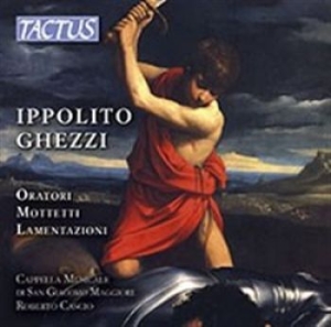 Ghezzi Ippolito - Oratori / Mottetti / Lamentazioni i gruppen Externt_Lager / Naxoslager hos Bengans Skivbutik AB (1560862)