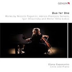 Paganini / Stravinsky / Villa-Lobos - Duo For One i gruppen VI TIPSAR / Julklappstips CD hos Bengans Skivbutik AB (1705910)