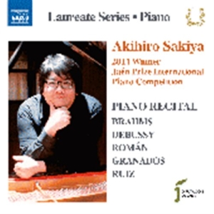 Brahms / Debussy - Piano Laureate i gruppen Externt_Lager / Naxoslager hos Bengans Skivbutik AB (1714325)