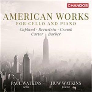 Barber / Bernstein / Copland - American Works For Cello And Piano i gruppen VI TIPSAR / Julklappstips CD hos Bengans Skivbutik AB (1714334)