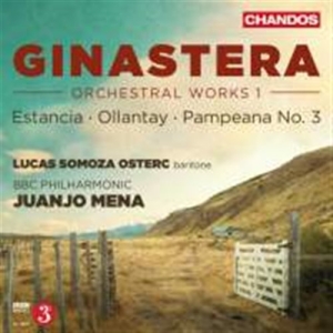 Ginastera Alberto - Orchestral Works, Vol. 1 i gruppen VI TIPSAR / Julklappstips CD hos Bengans Skivbutik AB (1740183)