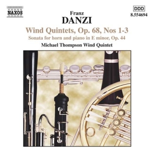 Danzi Franz - Wind Quintets Vol 3 Op 68 i gruppen Externt_Lager / Naxoslager hos Bengans Skivbutik AB (1782896)