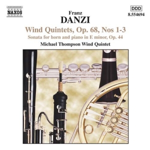 Danzi Franz - Wind Quintets Vol 3 Op 68 i gruppen VI TIPSAR / Julklappstips CD hos Bengans Skivbutik AB (1782896)