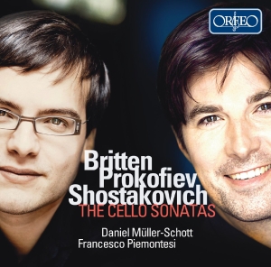 Britten / Prokofiev / Shostakovich - Cello Sonatas i gruppen CD / Klassiskt hos Bengans Skivbutik AB (1788303)