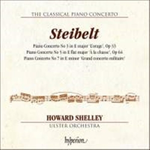 Steibelt Daniel - Piano Concertos Nos. 3, 5 & 7 i gruppen VI TIPSAR / Julklappstips CD hos Bengans Skivbutik AB (1788306)