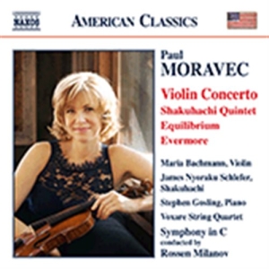 Moravec Paul - Violin Concerto i gruppen Externt_Lager / Naxoslager hos Bengans Skivbutik AB (1802282)