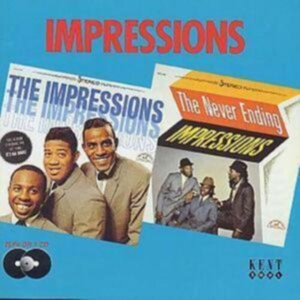 Impressions - Impressions/Never Ending Impression i gruppen CD / Pop-Rock,RnB-Soul hos Bengans Skivbutik AB (1811135)