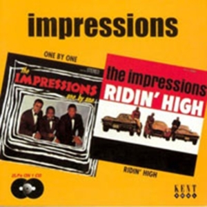 Impressions - One By One / Ridin' High i gruppen CD / Pop-Rock,RnB-Soul hos Bengans Skivbutik AB (1811152)