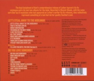 Ingram Luther - Let's Steal Away To The Hideway/Do i gruppen ÖVRIGT / Övrigt / aub hos Bengans Skivbutik AB (1811252)
