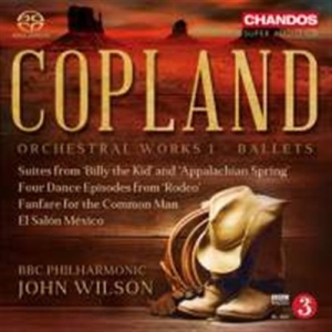 Copland Aaron - Orchestral Works, Vol. 1 i gruppen MUSIK / SACD / Klassiskt hos Bengans Skivbutik AB (1837541)