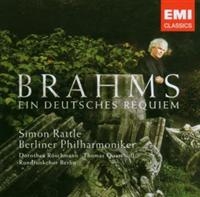 SIR SIMON RATTLE - BRAHMS: EIN DEUTSCHES REQUIEM i gruppen CD / Klassiskt hos Bengans Skivbutik AB (1846136)