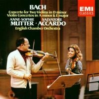 ANNE-SOPHIE MUTTER - BACH: CONCERTO FOR TWO VIOLINS i gruppen CD / CD Klassiskt hos Bengans Skivbutik AB (1846578)