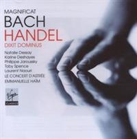 EMMANUELLE HAÏM/LE CONCERT DA - HANDEL: DIXIT DOMINUS & BACH: i gruppen VI TIPSAR / Julklappstips CD hos Bengans Skivbutik AB (1846786)