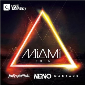 Blandade Artister - Miami 2016 - Mixed By Nervo i gruppen CD / Dans/Techno hos Bengans Skivbutik AB (1868949)