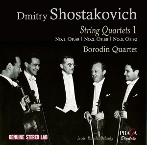 Borodin Quartet - String Quartets 1 i gruppen CD / Pop hos Bengans Skivbutik AB (1908180)