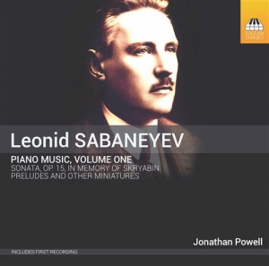 Sabaneyev - Piano Music Vol. 1 i gruppen Externt_Lager / Naxoslager hos Bengans Skivbutik AB (1910984)