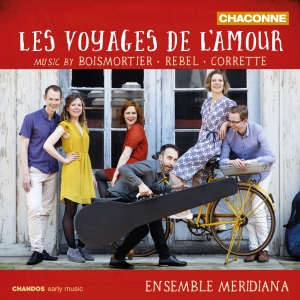 Boismortier / Corrette / Rebel - Voyages De L’Amour (Les) i gruppen Externt_Lager / Naxoslager hos Bengans Skivbutik AB (1946662)